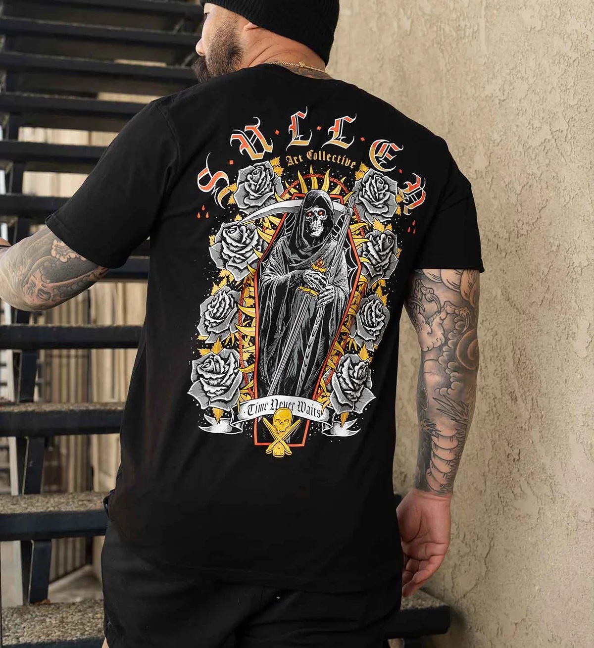 Camiseta Time never waits