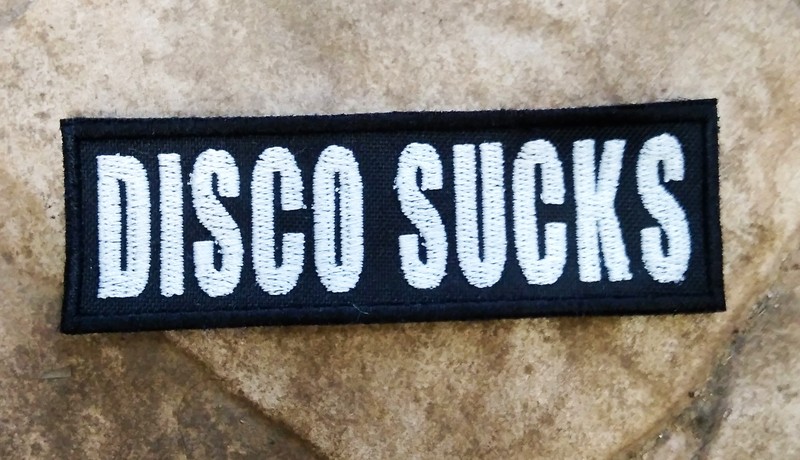 Parche Disco Sucks
