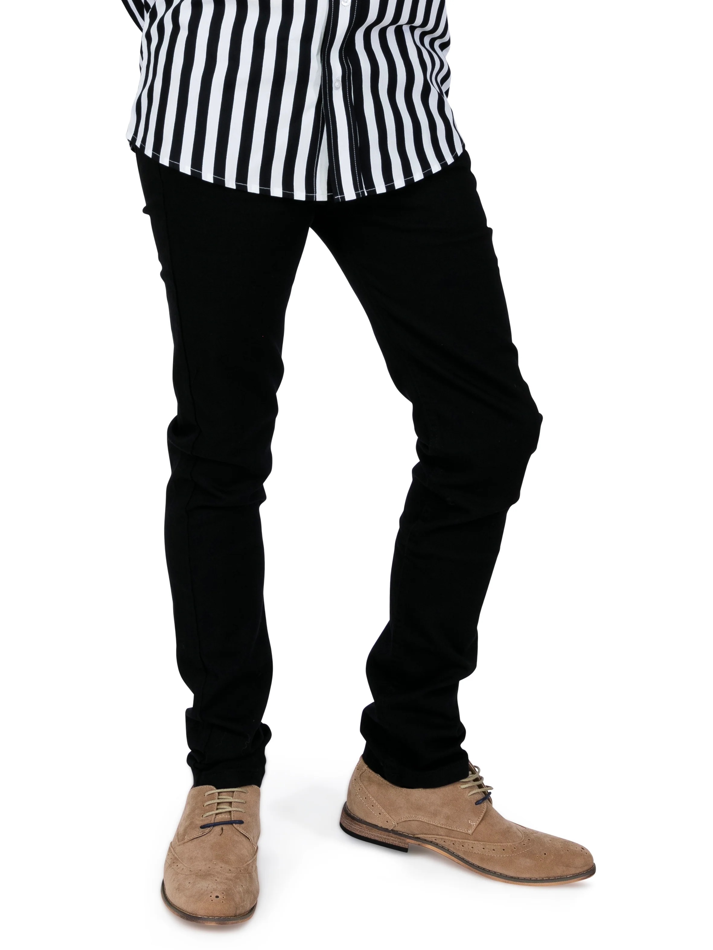 Comprar Pantalon Denim Skinny Black
