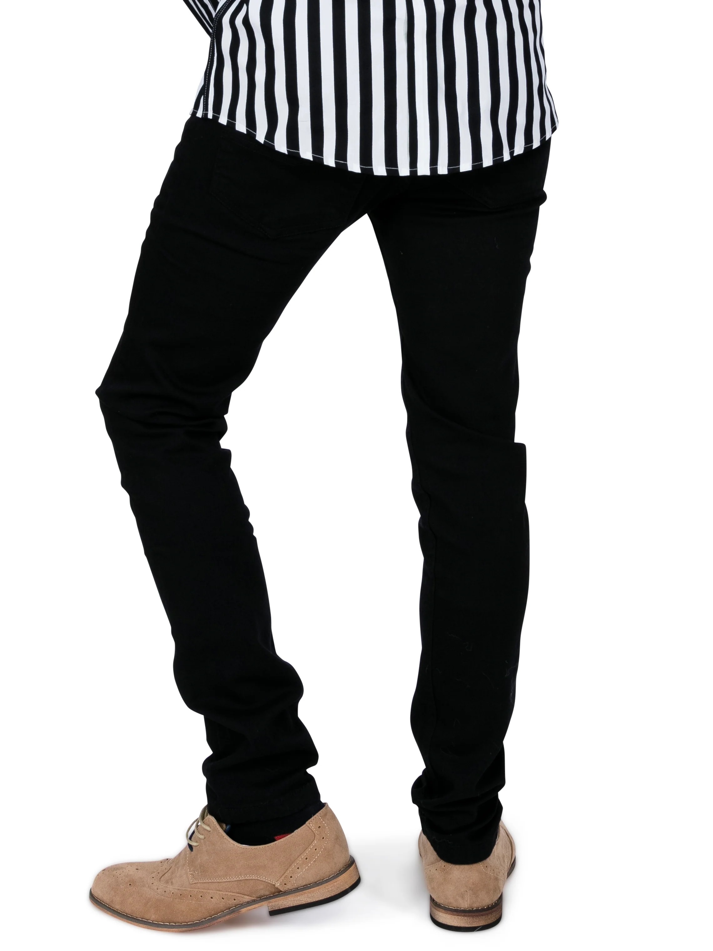 Comprar Pantalon Denim Skinny Black